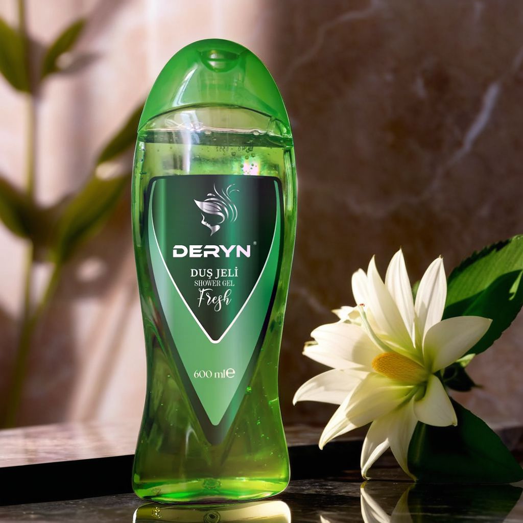 Deryn Fresh Duş Jeli - Ferahlatıcı ve Tazeleyici Duş Keyfi
